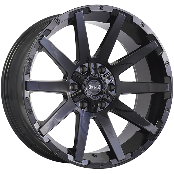 Ruffino Hard Sinner 20X9 6X135 / 6X139.7 ET 0mm Gloss Black