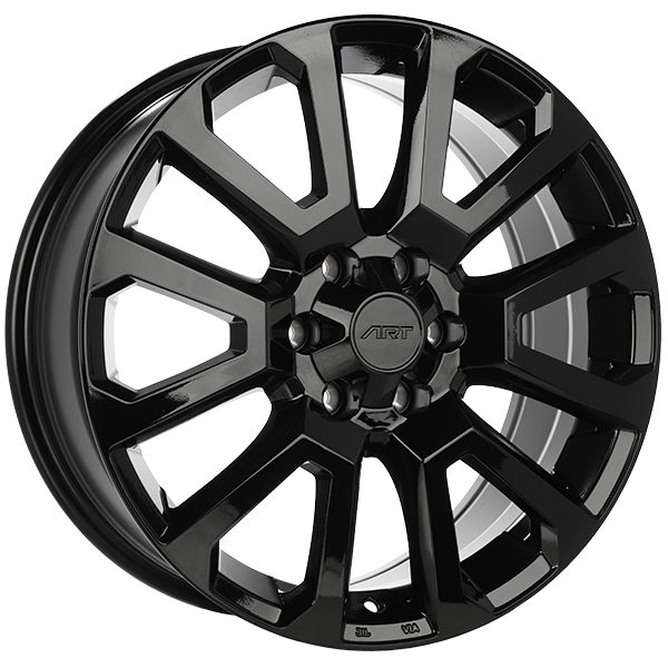 ART 256 17X7.5 6X120 ET 40mm Gloss Black