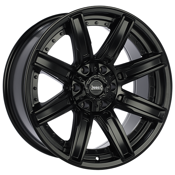 Ruffino Hard Forged 17X9 5X127 / 5X139.7 ET 20mm Satin Black
