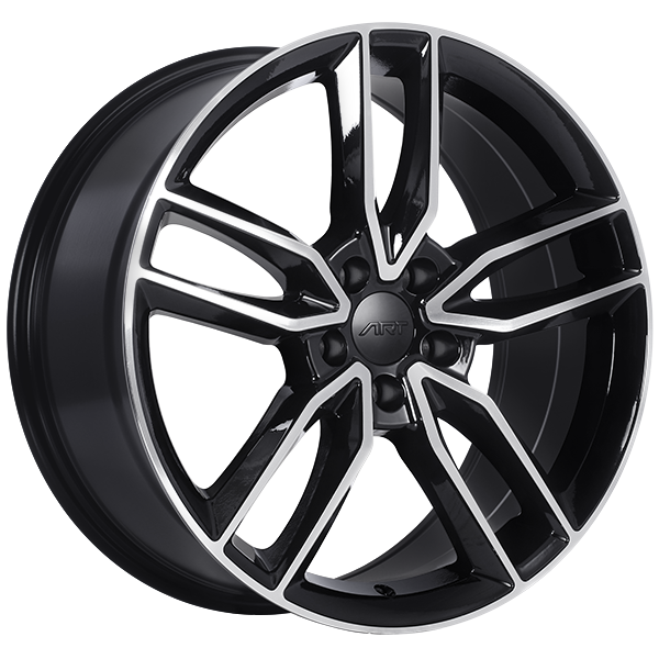 ART 177 18X8 5X112 ET 35mm Black & Machined