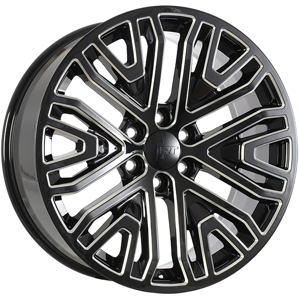 ART 176 20X9 6X139.7 ET 24mm Gloss Black - Milled Edge
