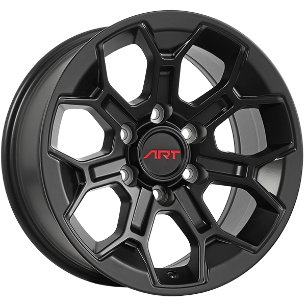 ART 337 17X8 6X139.7 ET 5mm Satin Black