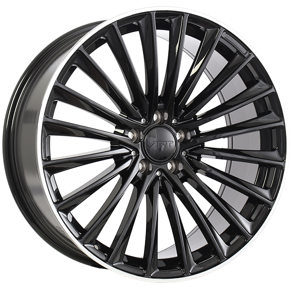 ART 339 20X8.5 5X112 ET 35mm Black & Machined