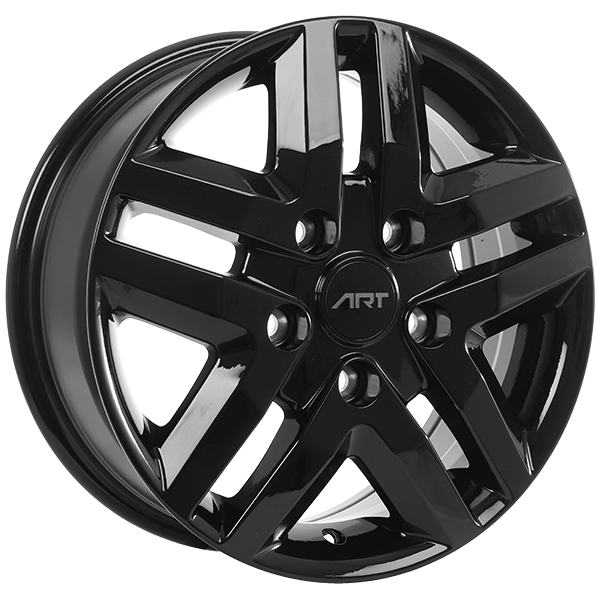 ART 217 16X6 5X130 ET 68mm Gloss Black