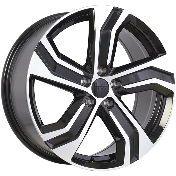 ART 236 18X8 5X108 ET 45mm Gloss Black - Machined Face