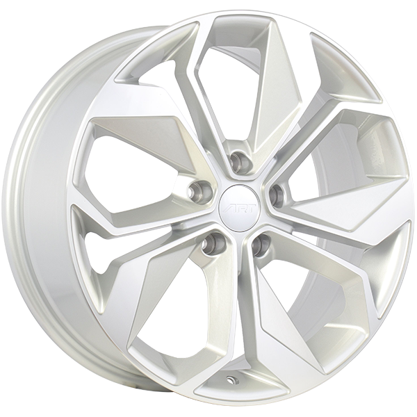 ART 309 18X7.5 5X114.3 ET 40mm Silver - Machined Face