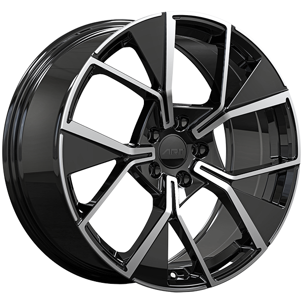 ART 364 19X8.5 5X112 ET 35mm Gloss Black - Machined Face