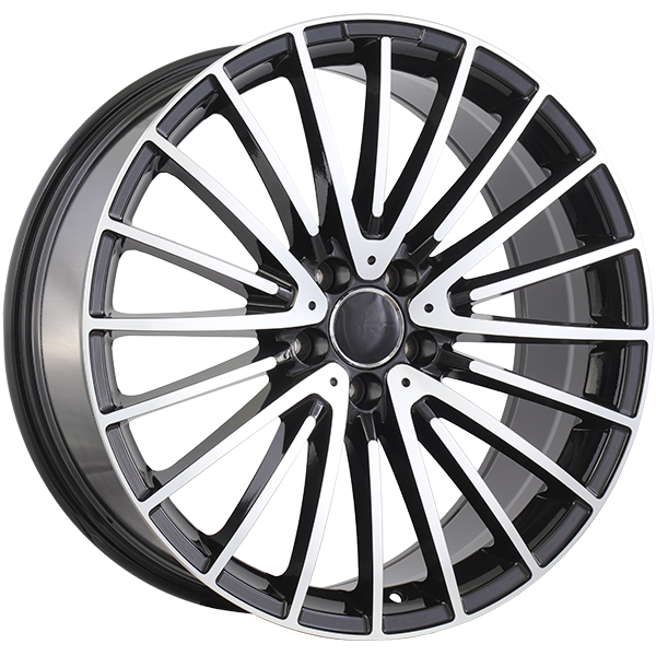 ART 396 19X8.5 5X112 ET 35mm Gloss Black - Machined Face