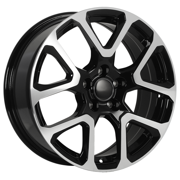 ART 127 17X7.5 5X110 ET 40mm Gloss Black - Machined Face DURACOAT