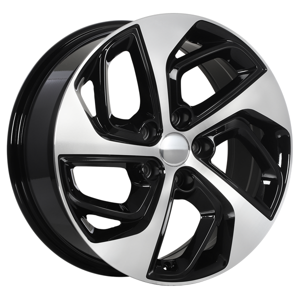 ART 141 17X7 5X114.3 ET 50mm Gloss Black - Machined Face