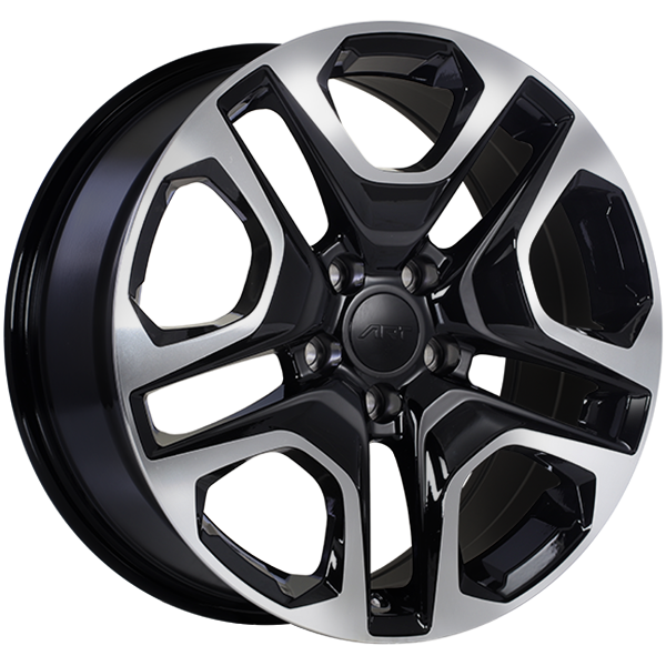 ART 178 19X7.5 5X114.3 ET 40mm Gloss Black - Machined Face