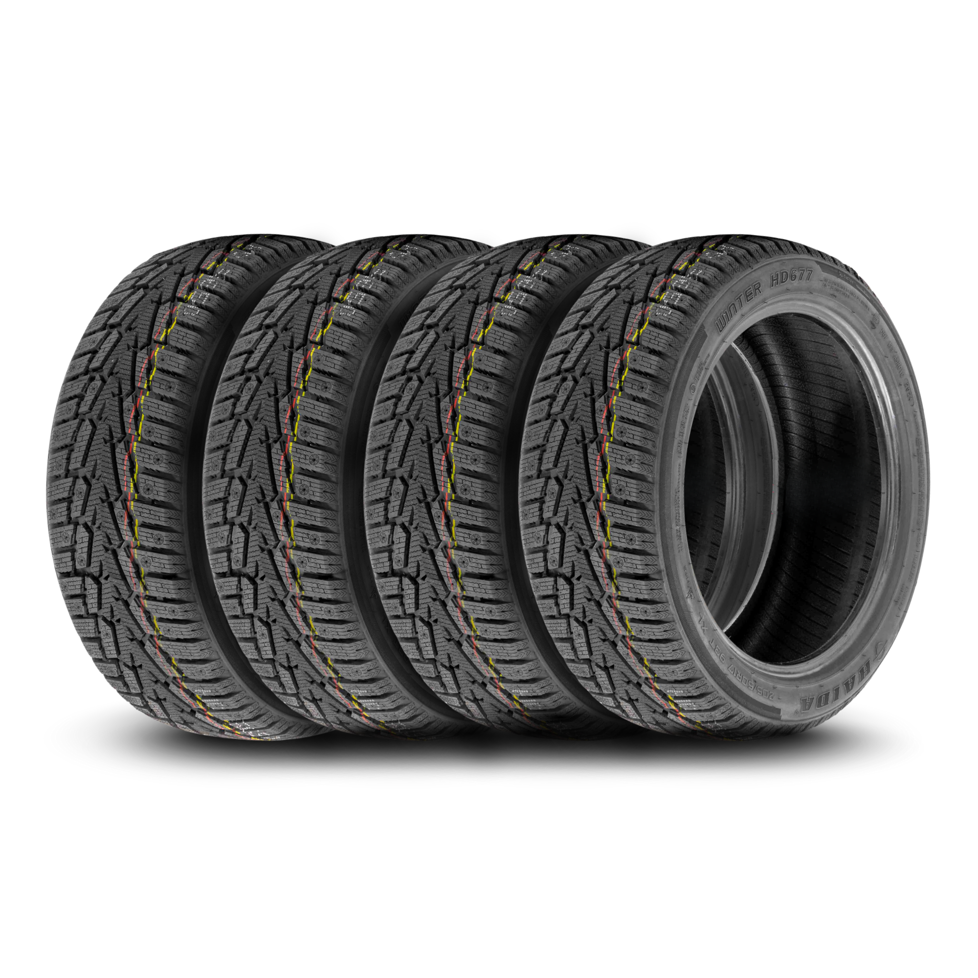205/55R16XL Haida HD677 Studdable Winter 94T - 4 Pack