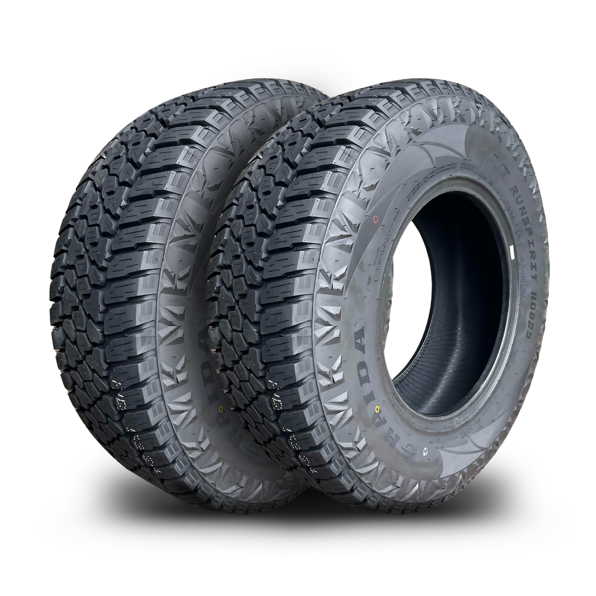 LT265/70R17 10PR Haida HD829 All-Terrain 121/118S - 2 Pack