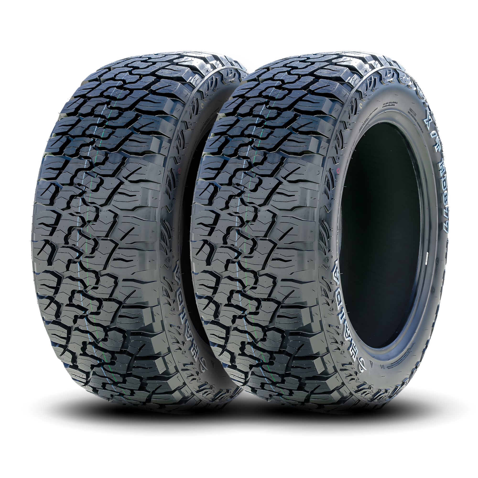 LT245/70R17 10PR Haida HD877 X/T 119/116R - 2 Pack