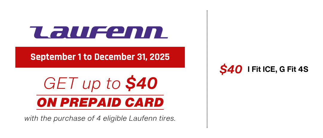 Laufenn rebate 2025 flyer Canada