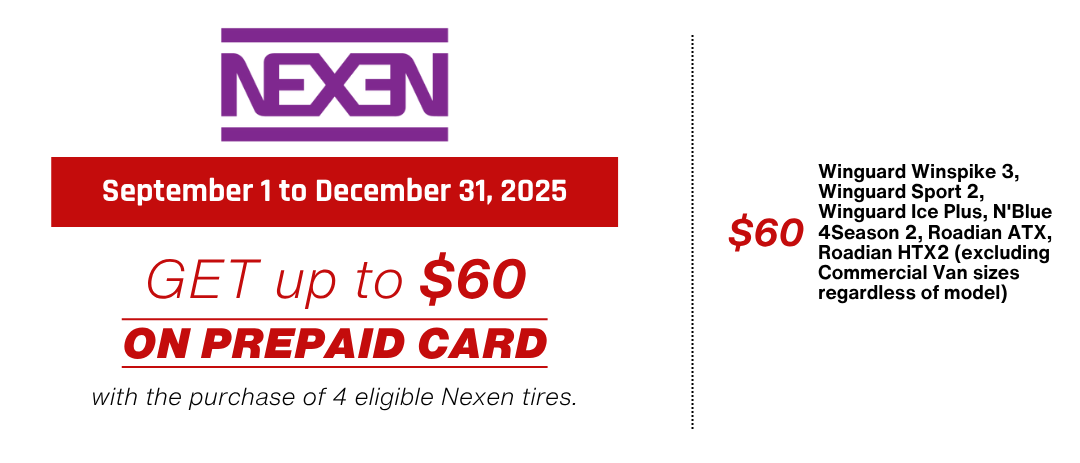 Nexen rebate 2025 flyer Canada